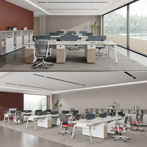 家具木製オフィス収納キャビネットパネルスタイルファイルキャビネット - Product Image 2