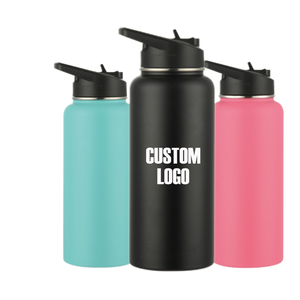 Vente en gros de gourde isotherme en acier inoxydable de 32 oz avec logo personnalisé pour le camping, la salle de sport et les sports - Product Image 1