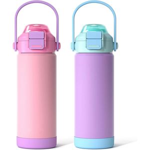 Botella de Agua Deportiva de Acero Inoxidable con Aislamiento al Vacío de 32 oz, a Prueba de Fugas, Ecológica, Diseño Minimalista para Gimnasio y Camping, Libre de BPA - Product Image 1