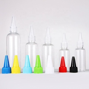 Flacon applicateur d'huile capillaire 100 ml, bouteille en plastique à presser pour condiments et colle - Product Image 4