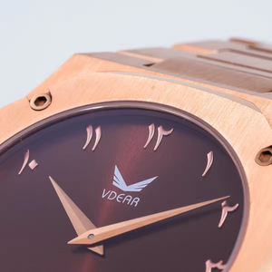 Montre en acier inoxydable, style minimaliste, ultra-fine, boîtier octogonal, cadran soleil, luxe, étanche, quartz, bracelet en silicone - Product Image 2