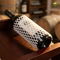 Manchon de protection antichoc en mousse EPE pour bouteille de vin, housse en maille de polyéthylène écologique pour la protection des bouteilles en verre