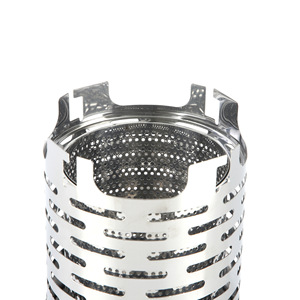 Estufa Portátil de Acero Inoxidable para Camping, de Carbón, de Una Pieza, para Calefacción Exterior en Otoño e Invierno - Product Image 2