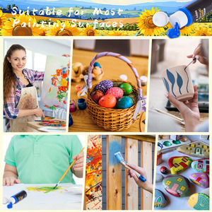 Juego <span class=keywords><strong>de</strong></span> pintura acrílica <span class=keywords><strong>de</strong></span> 24 <span class=keywords><strong>colores</strong></span>, Kit <span class=keywords><strong>de</strong></span> pintura <span class=keywords><strong>de</strong></span> artistas profesionales <span class=keywords><strong>de</strong></span> pinturas acrílicas, pintura artesanal <span class=keywords><strong>de</strong></span> Arte <span class=keywords><strong>de</strong></span> vidrio cerámico <span class=keywords><strong>de</strong></span> madera <span class=keywords><strong>de</strong></span> huevo - Product Image 6