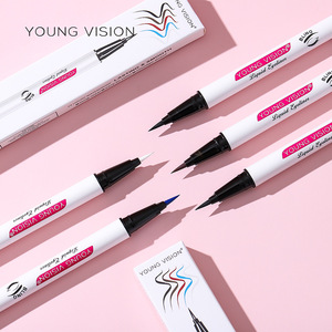 ยังวิชั่น คัลเลอร์ ลิควิด อายไลเนอร์ เพ็น ชุด 5 ชิ้น สีดำ สีน้ำตาล สีน้ำตาลแดง สีฟ้า สีขาว - Product Image 4