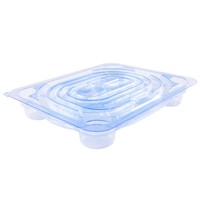 Emballage et kit de préparation des seringues préremplies, plateau en PETG, emballage thermoformé