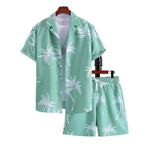 <span class=keywords><strong>Camisas</strong></span> de manga corta de estilo informal de moda de verano para hombres Diseño simple Integración de elementos de moda Desbloqueo de estilos de verano - Product Image 2