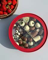 Luxueux exquis Date emballage chocolat fraise Dessert Sushi doux carton tiroir boîtes feuille éponge doublure en papier