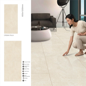 Crema Italia 600x1200 Aramani Collection 60x120 cm Super Luxury Glossy <b>Matt</b> Glazed Vietnam Porcelain Tile Vitrified <b>Floor</b> Tiles - Product Image 6