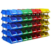 Stacking Box Container Plastic Parts Bin for Auto Parts Storage Boxes Bins