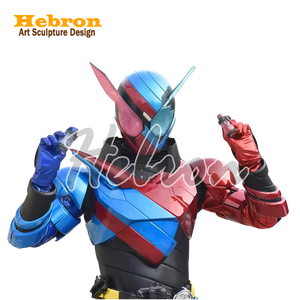 Kamen Rider Build - Juego Completo <span class=keywords><strong>de</strong></span> Revestimiento <span class=keywords><strong>de</strong></span> EVA Personalizado &amp;   Trajes Impresos en 3D &amp;   Top para Cosplay Adulto Unisex - Product Image 5