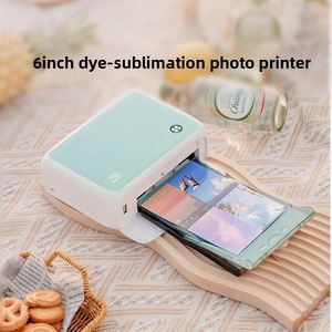 Imprimante photo couleur pour usage domestique, se connecte aux téléphones mobiles via Bluetooth, mini imprimante photo thermique portable de poche, impression réseau - Product Image 5