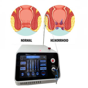 Perawatan Wasir <span class=keywords><strong>Laser</strong></span> Kelas 4 980nm 1470nm LHP Hemolaser Fistula Anal Proktologi Intravenos Urologi Mesin Bedah - Product Image 3