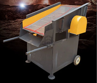 Petite machine de criblage de sable avec moteur vibrant pour usage agricole et de construction