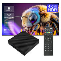 Personnalisation APK, Amlogic S905Y4 Quad Core, 2 Go de RAM, 16 Go de ROM, WiFi 5G, 4K, Android 11, Garantie 1 an, Décodeur TV, 4G, Audio Dolby