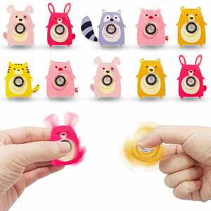 Divertidos Fidget Spinners de Estilo Caricatura, Spinners de Mano con Diseño de Animales, Juguete Cápsula, Artículo de Juego Sensorial - Product Image 1