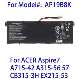 Batterie d'ordinateur portable de qualité AP12F3J pour ordinateur portable ACER Aspire S7 S7-391 MS2364 7.4V 35WH batterie pour - Product Image 2