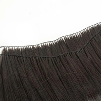 Extensions de cheveux à plumes, couleur blonde 8, 32 pouces, cheveux vierges, emballage personnalisé, grossiste vietnamien