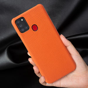 เคสหนังแท้จากยุโรป ดีไซน์หรูหรา สำหรับโทรศัพท์มือถือ <span class=keywords><strong>Samsung</strong></span> A21S ของแท้และพรีเมียมสำหรับผู้ใช้ <span class=keywords><strong>Samsung</strong></span> - Product Image 1