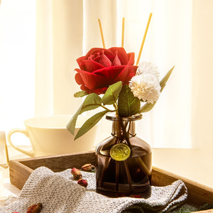 Difusor de Aromas Decorativo de Lujo al por Mayor, Set de Regalo con Botella de Vidrio, Fragancia para el Hogar, Ambientador, OEM, Privado, 120ml, <span class=keywords><strong>Alcohol</strong></span> - Product Image 4