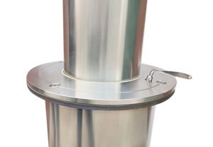 Cubiertas de poste de bolardo de hormigón estacionamiento bolardo plegable manual - Product Image 5