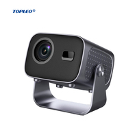 Projecteur intelligent Android Topleo pour présentations de bureau, affichage de données multimédias, sans fil, HD, BT, projecteurs domestiques HD 4K, home cinéma