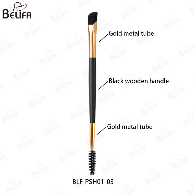 BLF-PSH01-03 Black handle+Gold tube+Black hair