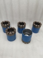 Broca de perforación de pozos de agua con botón tricónico de diamante impregnado, proveedor Gold de Longyear
