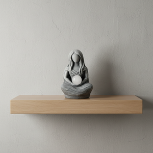 Artisanat en résine, Fête des Mères, Déesse Lune <span class=keywords><strong>Gaia</strong></span>, Thème Amour, Ornements de <span class=keywords><strong>jardin</strong></span>, Sculpture de cour, Peinte à la main, Imperméable - Product Image 6