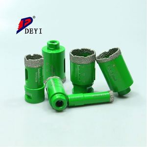 Đá Cẩm Thạch Và Granite Lõi Bê Tông Khoan Lỗ Kim Loại <span class=keywords><strong>10Mm</strong></span> Mài Chân Không Brazed Kim Cương Gạch Khoan <span class=keywords><strong>Bits</strong></span> - Product Image 3