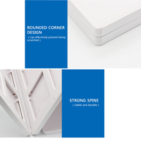 Présentoir pliable pratique pour catalogue de carreaux muraux en marbre, échantillons de pierre et métal, moderne, lavable et écologique