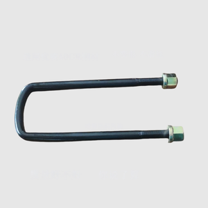 SHACMAN DZ97259520915 Heavy Duty U-Bolt Kit New Cab <span class=keywords><strong>Guard</strong></span> Rack y chasis Piezas de suspensión trasera para camiones - Product Image 1