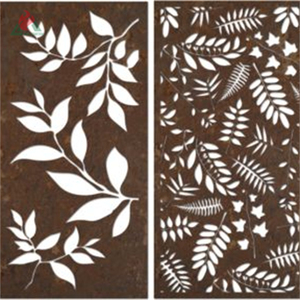 Il nuovo acciaio corten di progettazione ha usato i pali di recinzione del giardino per le vendite - Product Image 6