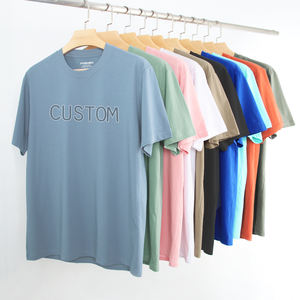 Pas cher <span class=keywords><strong>Prix</strong></span> T-shirt LOGO personnalisé sérigraphie graphique broderie impression étiquette de marque t-shirt pour hommes/femmes - Product Image 1