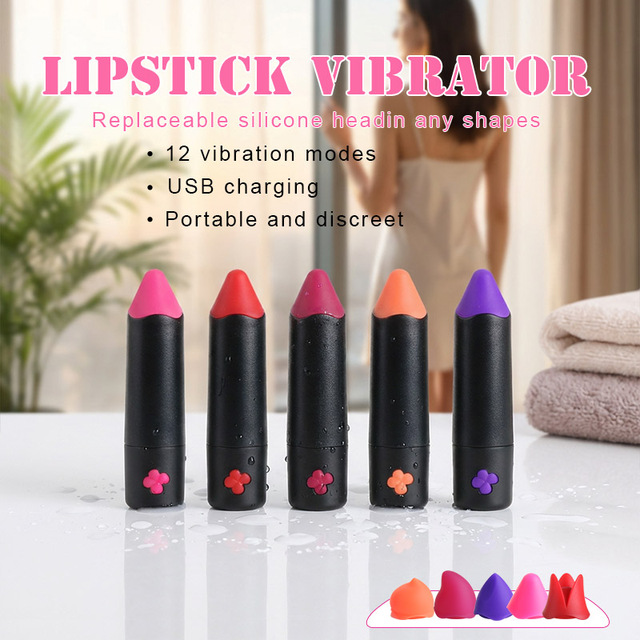 Manufacturer of Sex Toy Silicone Mini Bullet Vibrator for Woman Female Sextoys Adult Clitoral Stimulator Lipstick Vibrator Power