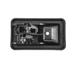 Poignée de porte intérieure Jeep Wrangler 55176476AC en plastique noir, pièce de rechange 2003-2006 - Product Image 1