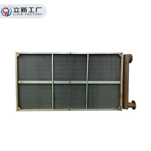 Intercambiador de calor de tubo de cobre de la fábrica Lixin con conexión de brida para refrigerante, personalización no estándar. - Product Image 4