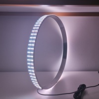 Kingshowstar 15 "17" Quad Rangée Ultra-lumineux Pur Blanc Roue Jante Lumière Offroad Camion Systèmes D'éclairage 4-rangée LED Feux De Roue De Voiture