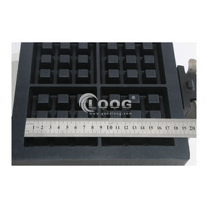 Fournitures de <span class=keywords><strong>restaurant</strong></span> : Meilleure machine à gaufres électrique professionnelle, gaufrier carré rotatif avec plaques amovibles - Product Image 2