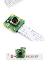 Caméra Raspberry Pi Module de caméra officiel original 3 grand angle 1200p pixels Mise au point automatique