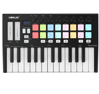 WORLDE Mini II Portable USB Portable Musical Instrument Control PANDAMINIc(MIDI Controller)