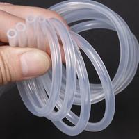 Pompe péristaltique industrielle, tuyau en caoutchouc silicone flexible transparent sur mesure extrudé haute température