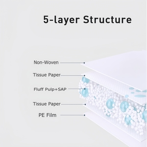 Alèses jetables absorbantes pour <span class=keywords><strong>incontinence</strong></span>, imperméables et respirantes, certifiées CE ISO, pour usage <span class=keywords><strong>médical</strong></span>, hospitalier et en maison de retraite - Product Image 5