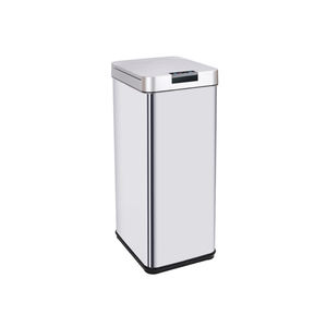 13 galones hogar oficina de cocina de metal rectangular de acero inoxidable sanitaria inteligente sensor de residuos <span class=keywords><strong>bin</strong></span> - Product Image 1