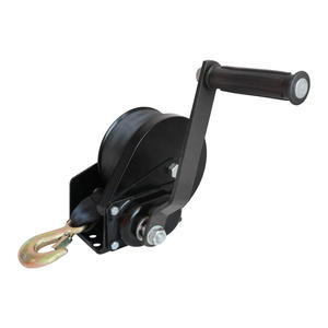 מפעל הסיטונאי יד crank <span class=keywords><strong>Winch</strong></span> סגסוגת פלדה קרוון קטן עם ידית נגד החלקה ידית יד ניידת crank <span class=keywords><strong>winch</strong></span> עם וו - Product Image 5
