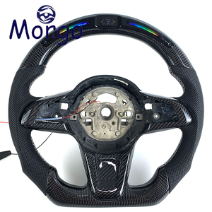 Volante de Fibra de Carbono Estilo Racing Personalizado con LED RPM para <span class=keywords><strong>BMW</strong></span> <span class=keywords><strong>Z4</strong></span> E89 Convertible Roadster <span class=keywords><strong>2010</strong></span>-2017 SDrive 28i <span class=keywords><strong>30i</strong></span> 35is - Product Image 1