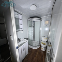 Casa Container Prefabbricata Espandibile Personalizzabile 20Ft 40Ft Portatile con Cucina