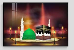 ديكور المنزل والمسجد فن جداري إسلامي: تصميم الخط العربي الكتاب المقدس - Product Image 5