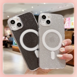 For Apple 16 <strong>Pro</strong> <strong>Max</strong> for iPhone <strong>Case</strong> Electroplated Magnetic 14 for Phone <strong>case</strong> with Pc Phone <strong>case</strong> with Glitter - Product Image 4