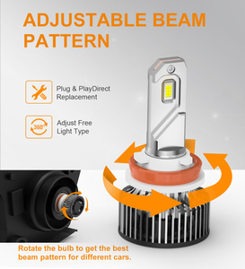 Bombilla LED Universal para Faros Delanteros de Coche X50 90W, H11 H7, Luz Antiniebla LED 9005 Hb4, Canbus Gratis, CSP, Iluminación de 360 Grados, H4 LED - Product Image 4